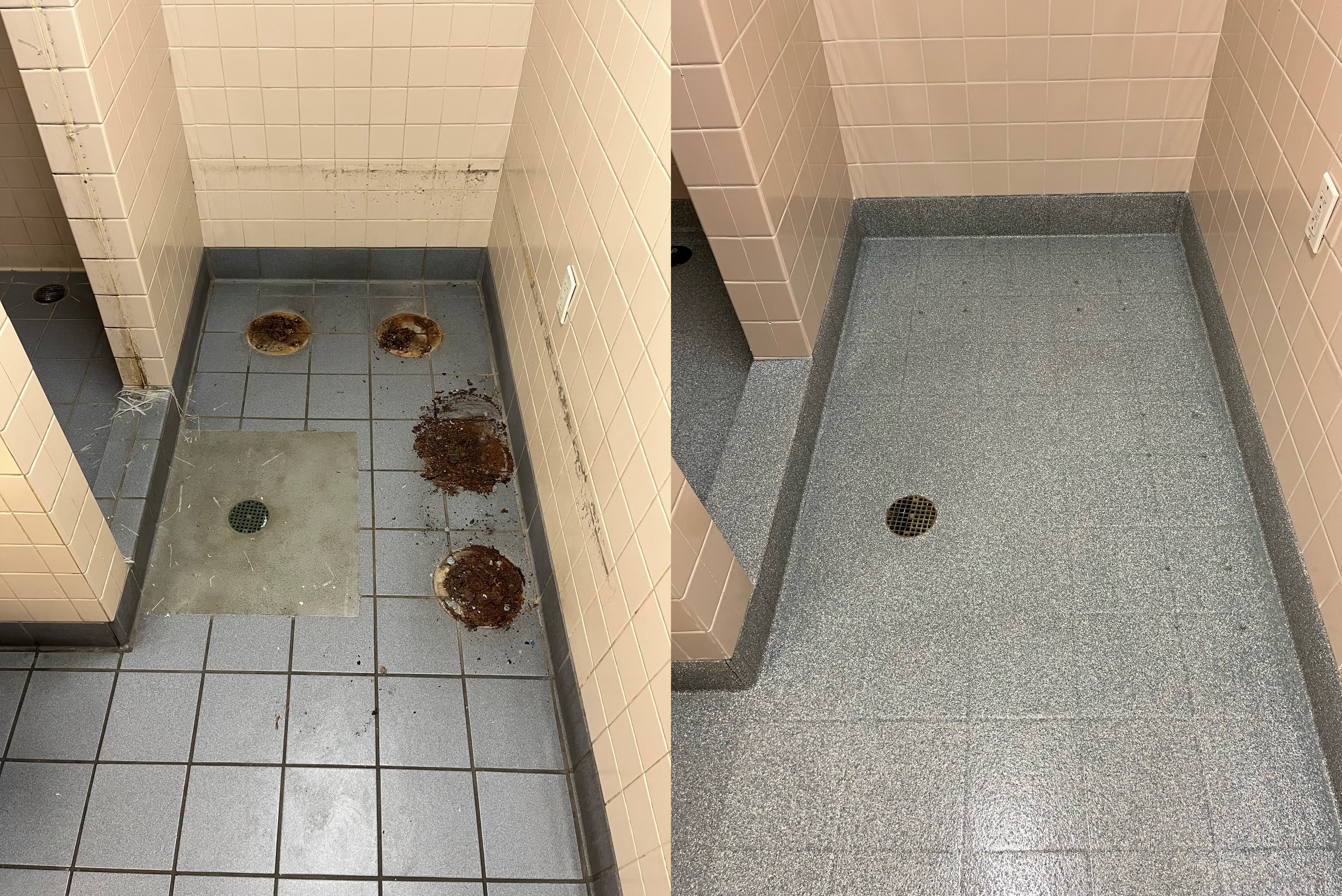 Omar Becerra – VariGLAZE MAX – Chromaglaze – Advanced Tile Restoration – Swift Trucking - BeforeAfter 1
