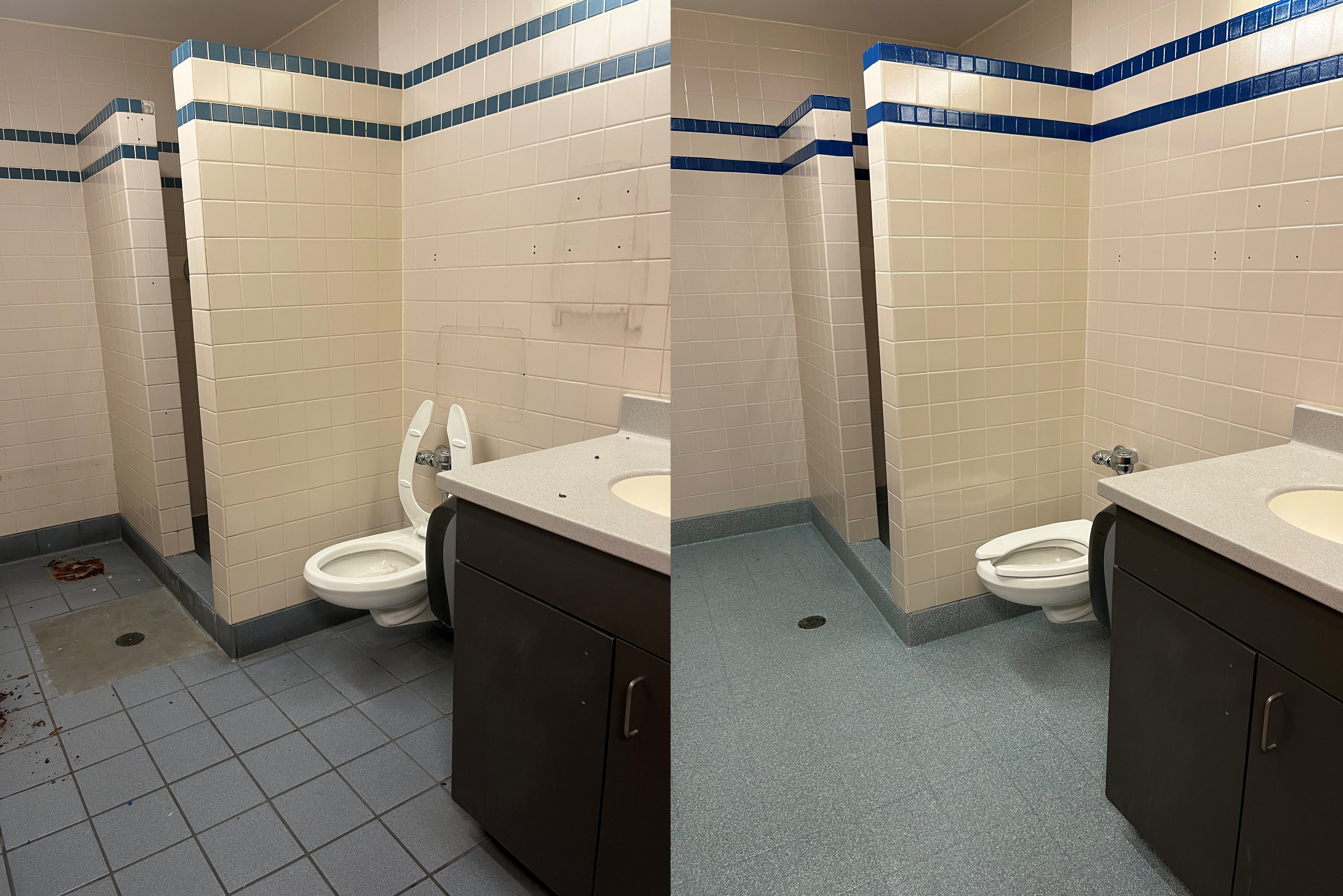 Omar Becerra – VariGLAZE MAX – Chromaglaze – Advanced Tile Restoration – Swift Trucking - BeforeAfter 2