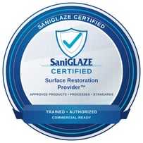 SaniGLAZE_Certified_Surface_Restoration_Provider_Badge